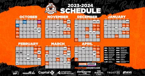 lehigh valley phantoms promotional schedule.